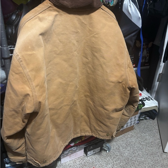 Men's Tan Jacket - Picture 6 of 7